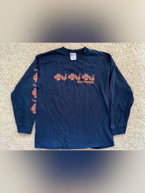 Vintage Foo Fighters Dragon Long Sleeve Shirt Murina USA Large 2003 Rare